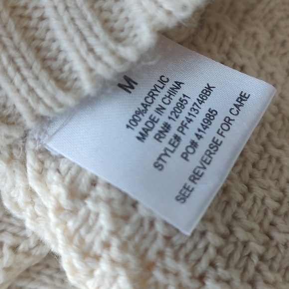 White Sweater Dress - Picture 9 of 10